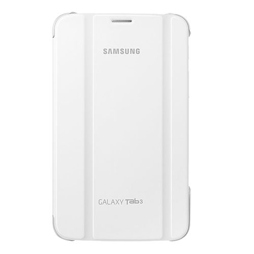 Galaxy Tab 3 7.0'' T210 ile Uyumlu Bookcover Kılıf Beyaz EF-BT210BWEGWW (Out)