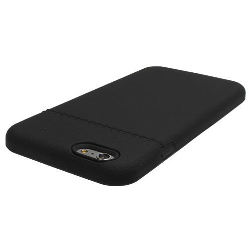 iPhone 6S Plus/6 Plus ile Uyumlu Kılıf Plastik Arka Koruma Siyah