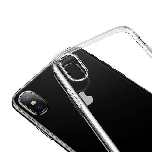 iPhone XS Max ile Uyumlu Ultra Slim Silikon Kılıf 0,2mm Şeffaf
