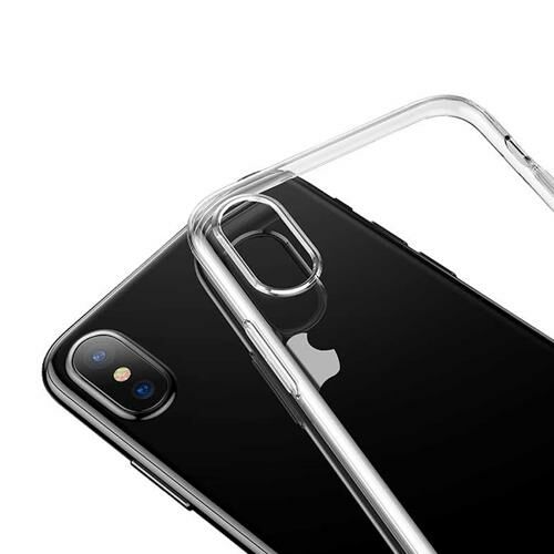 iPhone XS Max ile Uyumlu Ultra Slim Silikon Kılıf 0,2mm Şeffaf
