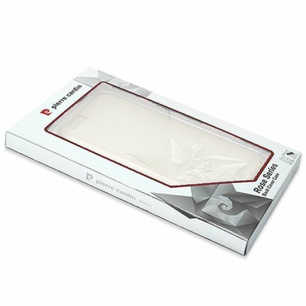 Pierre Cardin iPhone 6 ile Uyumlu Arka Koruma Paneli Seffaf PCR-S15
