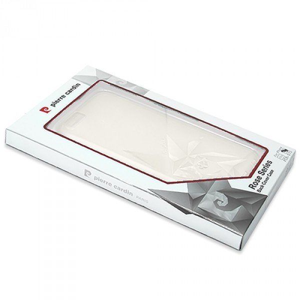 Pierre Cardin iPhone 6 ile Uyumlu Arka Koruma Paneli Seffaf PCR-S15