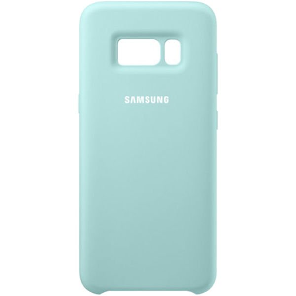 Galaxy S8 Plus ile Uyumlu Kılıf Silicone Cover Mavi EF-PG955(Out)