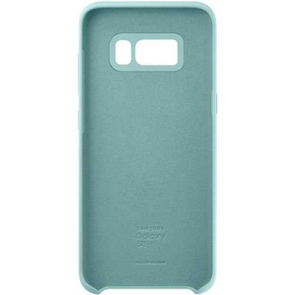 Galaxy S8 Plus ile Uyumlu Kılıf Silicone Cover Mavi EF-PG955(Out)