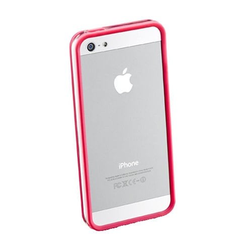 Cellular Line iPhone SE/5S/5 ile Uyumlu Bumper Kılıf Pembe BUMPERIPHONE5P