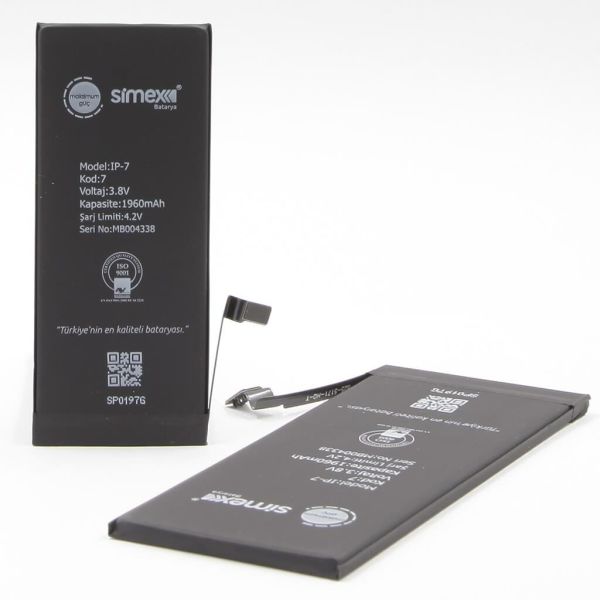 Simex iPhone 7 ile Uyumlu SBT-01 Batarya