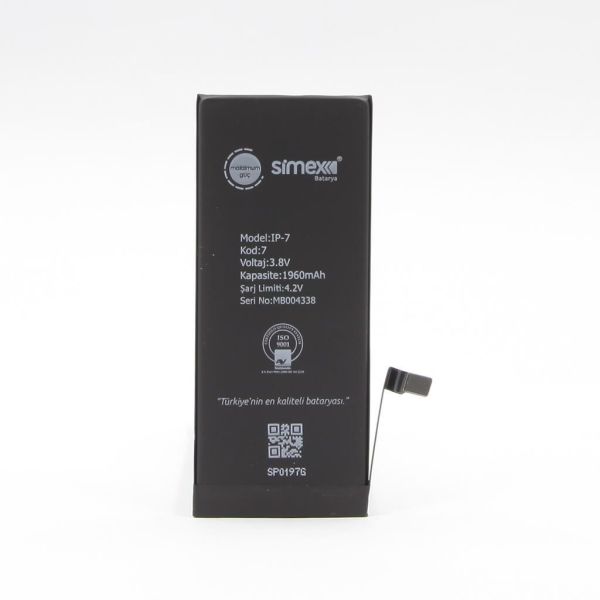 Simex iPhone 7 ile Uyumlu SBT-01 Batarya