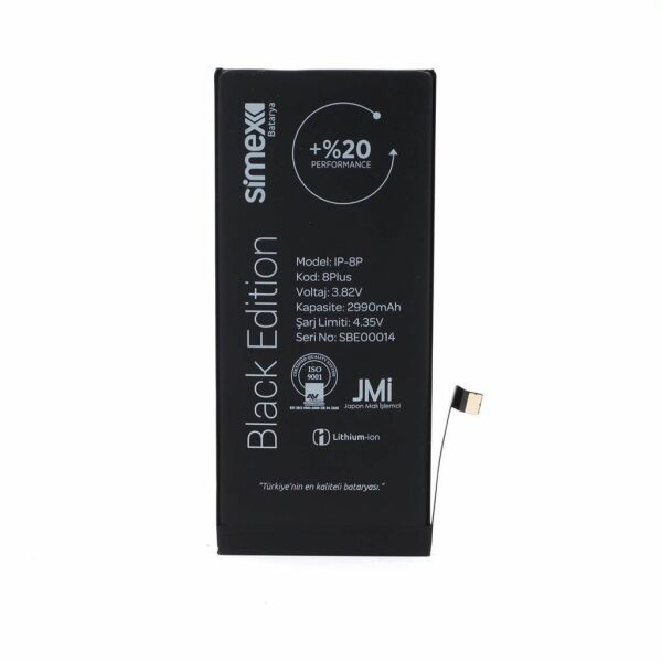Simex iPhone 8 Plus ile Uyumlu Performance SBT-02 Batarya