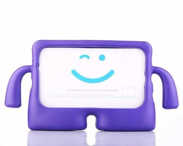 7 inç Tablet ile Uyumlu Çocuk Kılıfı Mor