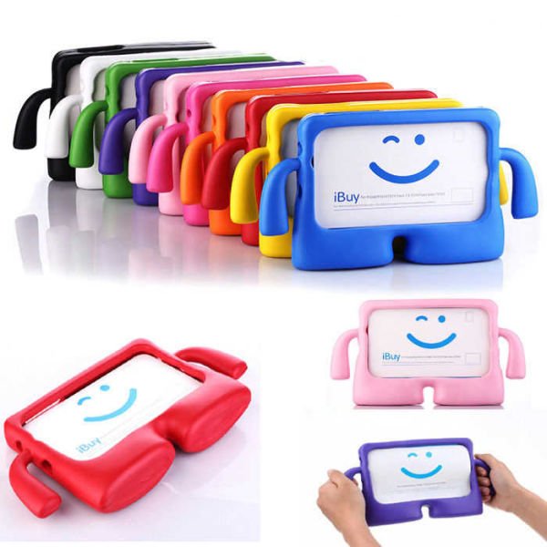 7 inç Tablet ile Uyumlu Çocuk Kılıfı Mor