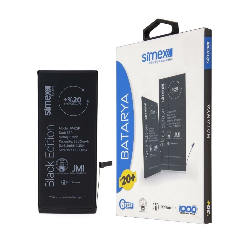 Simex iPhone 6S Plus ile Uyumlu Performance SBT-02 Batarya