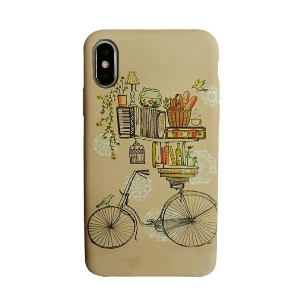 iPhone XS Max ile Uyumlu Desenli Silikon Kılıf Desen 4