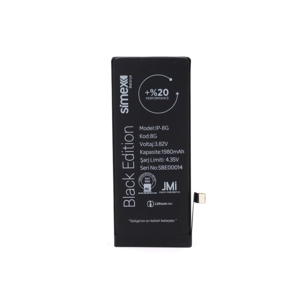 Simex iPhone 8 ile Uyumlu Performance SBT-02 Batarya