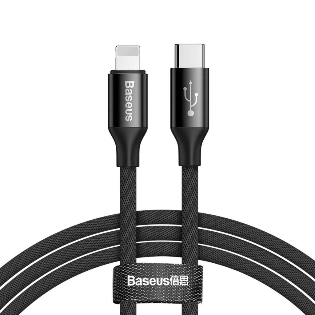 Baseus Yiven Series Type-C to Lightning 2A 2M CATLYW-D01 Siyah
