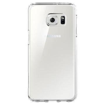 Spigen Galaxy S6 Edge Plus ile Uyumlu Kılıf Ultra Hybrid Crystal Clear