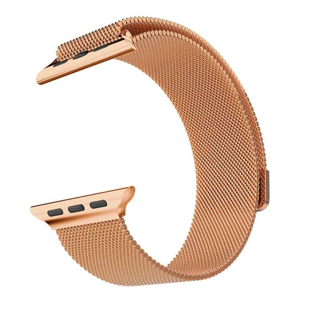 Apple Watch ile Uyumlu 42-44mm Metal Kordon Rose Gold