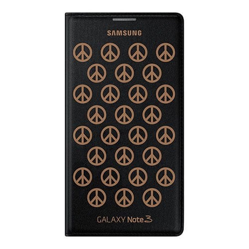 Galaxy Note 3 ile Uyumlu Moschino Flip Wallet Kılıf Siyah-Altın EF-EN900BGEGWW (Out)