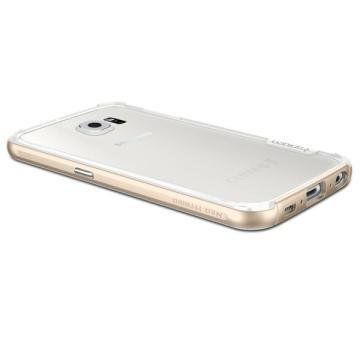 Spigen Galaxy S6 ile Uyumlu Kılıf Neo Hybrid EX Champagne Gold