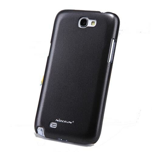 Nillkin N7100 Galaxy Note 2 ile Uyumlu Sert Kılıf Siyah