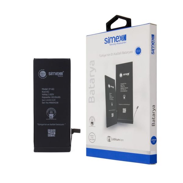 Simex iPhone 6G ile Uyumlu SBT-01 Batarya