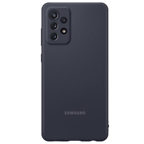 Galaxy A72 ile Uyumlu Slim Kılıf Siyah EF-PA725TBEGWW