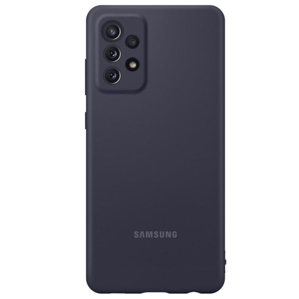 Galaxy A72 ile Uyumlu Slim Kılıf Siyah EF-PA725TBEGWW