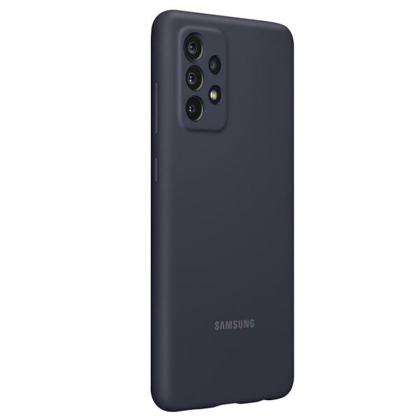 Galaxy A72 ile Uyumlu Slim Kılıf Siyah EF-PA725TBEGWW