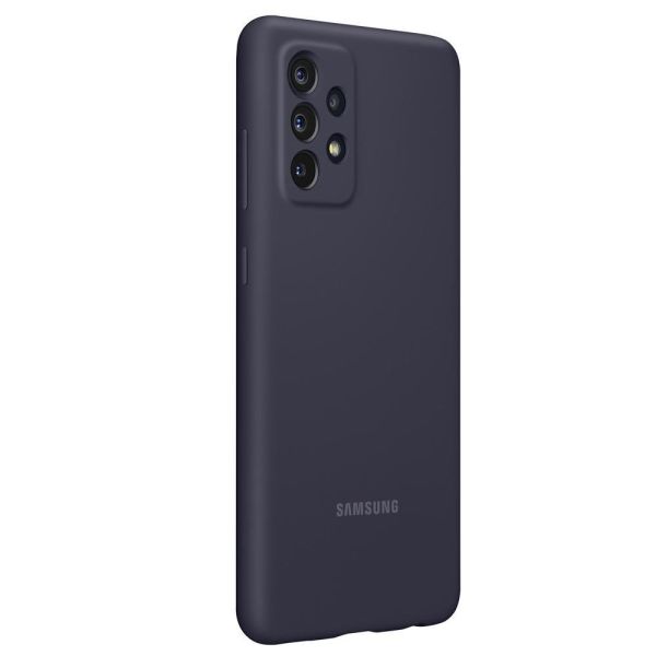 Galaxy A72 ile Uyumlu Slim Kılıf Siyah EF-PA725TBEGWW