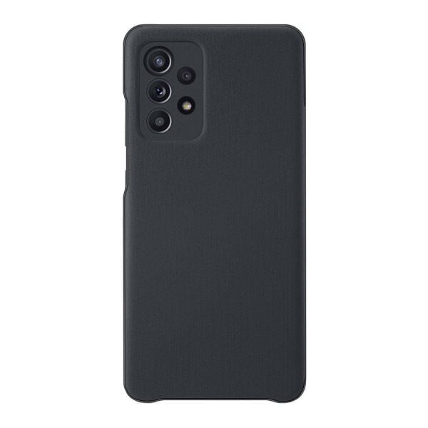 Galaxy A52 ile Uyumlu S View Cüzdan Kılıf Siyah EF-EA525PBEGTR