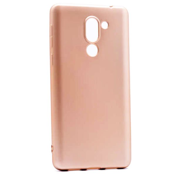 Zore GR5 2017/ Honor 6X ile Uyumlu Premier Silikon Kılıf Gold