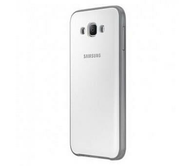 Galaxy E7 ile Uyumlu Protective Cover Kılıf Beyaz EF-PE700BWEGWW