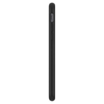 Spigen iPhone 7/8 ile Uyumlu Kılıf Liquid Crystal 4 Tarafı Kapalı Black (Out)