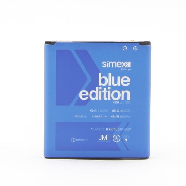 Simex Galaxy J7 Prime / A7 2016 ile Uyumlu EB-BA710ABE SBT-03 Batarya Blue Edition