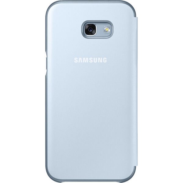 Galaxy A5(2017) ile Uyumlu Neon Flip Cover Mavi EF-FA520PLEGWW (Out)