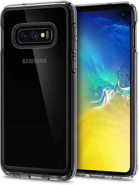 Spigen Galaxy S10e ile Uyumlu Kılıf Crystal Hybrid Crystal Clear