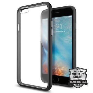 Spigen iPhone 6s/6 ile Uyumlu Kılıf Ultra Hybrid Black