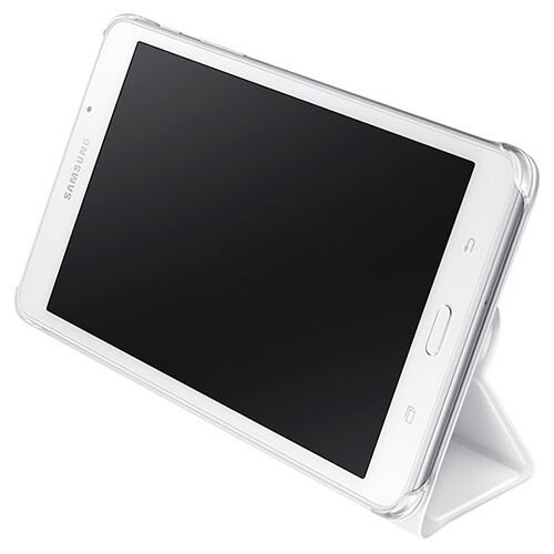 Galaxy Tab A6 7'' T280 ile Uyumlu Bookcover Kılıf Beyaz EF-BT280PWEGWW