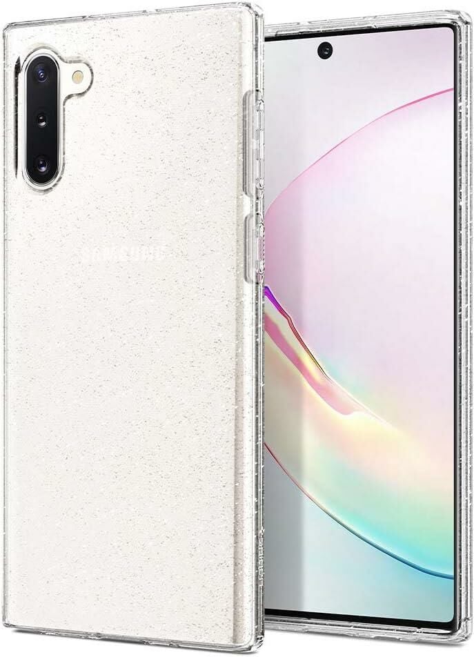 Spigen Galaxy Note 10 ile Uyumlu Kılıf Liquid Crystal Glitter Crystal Quartz