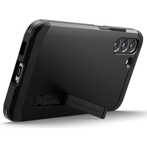 Spigen Galaxy S22 Plus 5G ile Uyumlu Kılıf Tough Armor Military Grade Black