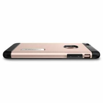 Spigen iPhone 6s Plus/6 Plus ile Uyumlu Kılıf Slim Armor Rose Gold