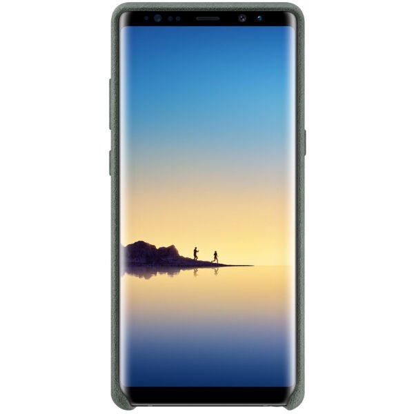 Galaxy Note 8 ile Uyumlu Alacantara Cover Yeşil EF-XN950AKEGWW (Out)