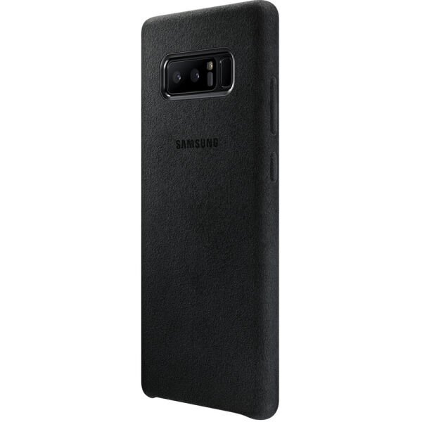 Galaxy Note 8 ile Uyumlu Alacantara Cover Siyah EF-XN950ABEGWW (Out)