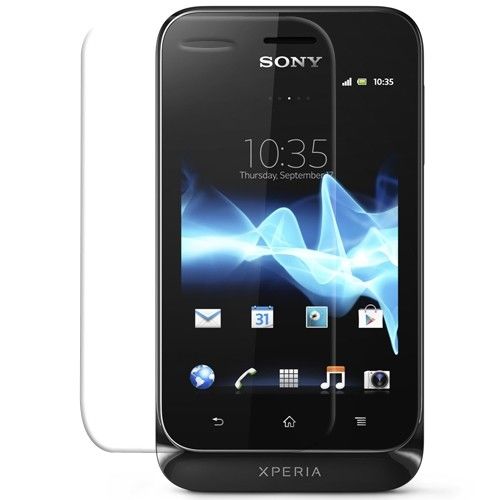 Xperia Tipo ile Uyumlu Ekran Koruyucu (Şeffaf) 1 Adet