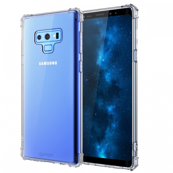 Blogy Galaxy Note 9 ile Uyumlu Crystal Fit Kılıf Crystal Clear