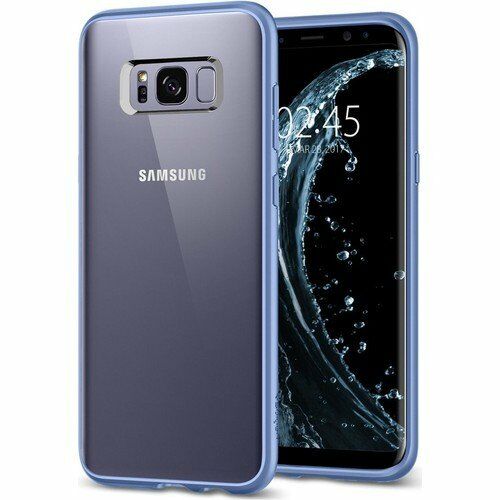 Spigen Galaxy S8 ile Uyumlu Kılıf Ultra Hybrid Blue Coral