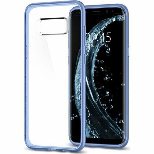 Spigen Galaxy S8 ile Uyumlu Kılıf Ultra Hybrid Blue Coral