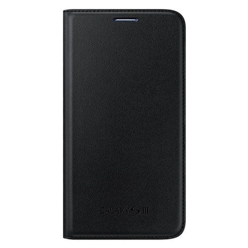 Galaxy S3 i9300 ile Uyumlu Flip Wallet Kılıf EF-NI930BBEGWW Siyah