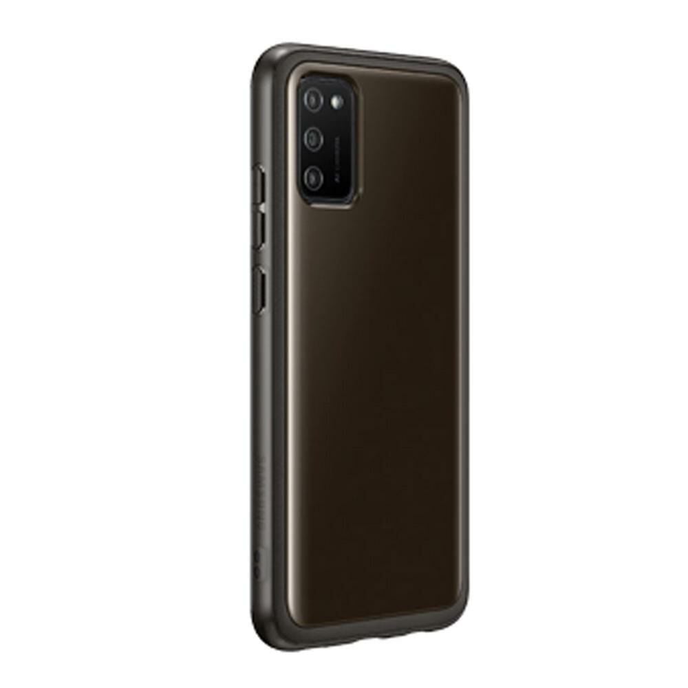Galaxy A02s ile Uyumlu Yumuşak Kılıf Siyah EFQA025TBEGWW