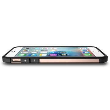 Spigen iPhone 6s Plus/6 Plus ile Uyumlu Kılıf Tough Armor Rose Gold