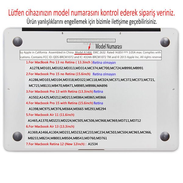 Speck SmartShell Macbook Pro Retina 15'' ile Uyumlu Koruma Kılıf Glossy Finish Clear